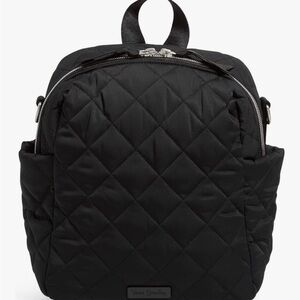 Vera Bradley Quilted Black Backpack